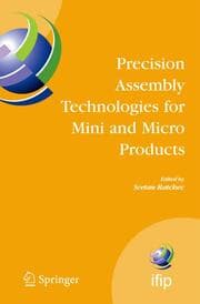 Cover von Precision Assembly Technologies for Mini and Micro Products