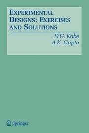 Cover von Experimental Designs: Exercises and Solutions