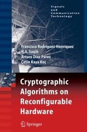 Cover von Cryptographic Algorithms on Reconfigurable Hardware
