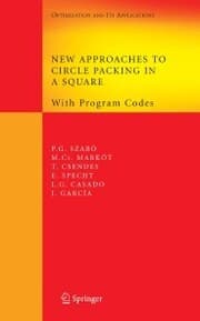 Cover von New Approaches to Circle Packing in a Square