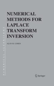 Cover von Numerical Methods for Laplace Transform Inversion