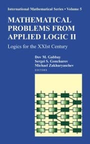 Cover von Mathematical Problems from Applied Logic II