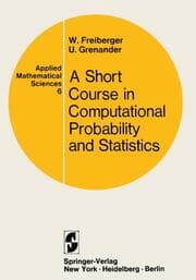 Cover von A Course in Computational Probability and Statistics