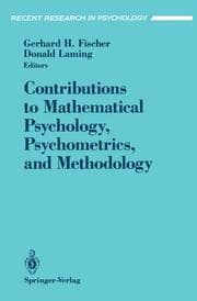 Cover von Contributions to Mathematical Psychology, Psychometrics, and Methodology