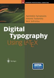 Cover von Digital Typography Using LaTeX