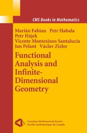 Cover von Functional Analysis and Infinite-Dimensional Geometry