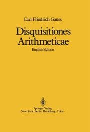 Cover von Disquisitiones Arithmeticae