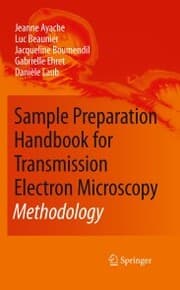 Cover von Sample Preparation Handbook for Transmission Electron Microscopy