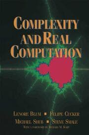 Cover von Complexity and Real Computation