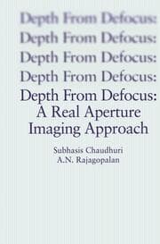 Cover von Depth from Defocus