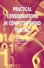 Cover von Practical Considerations in Computer-Based Testing