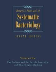 Cover von Bergey's Manual of Systematic Bacteriology 1