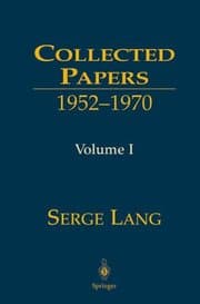 Cover von Collected Papers Vol I