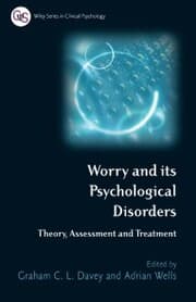 Cover von Worry and its Psychological Disorders