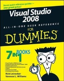 Cover von Visual Studio 2008 All-In-One Desk Reference For Dummies