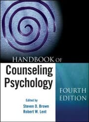 Cover von Handbook of Counseling Psychology