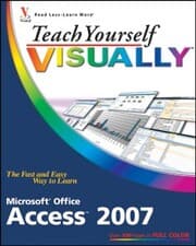 Cover von Teach Yourself VISUALLY Microsoft Office Access 2007