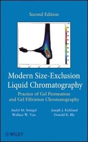 Cover von Modern Size-Exclusion Liquid Chromatography