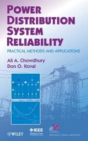 Cover von Power Distribution System Reliability