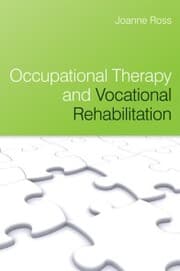 Cover von Occupational Therapy and Vocational Rehabilitation