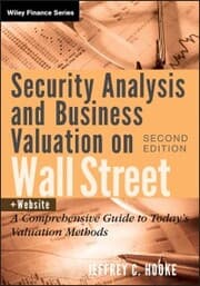 Cover von Security Analysis and Business Valuation on Wall Street