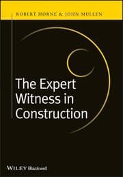 Cover von The Expert Witness in Construction