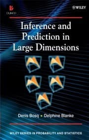 Cover von Inference and Prediction in Large Dimensions