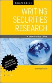 Cover von Writing Securities Research