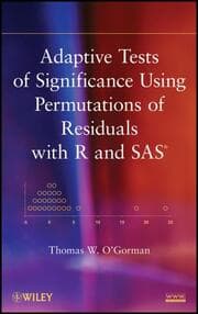 Cover von Adaptive Tests of Significance Using Permutations of Residuals with R and SAS