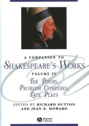 Cover von A Companion to Shakespeare's Works, Volume IV