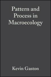 Cover von Pattern and Process in Macroecology