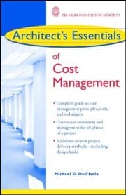 Cover von Architect's Essentials of Cost Management