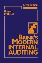 Cover von Brink's Modern Internal Auditing