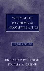 Cover von Wiley Guide to Chemical Incompatibilities