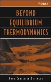Cover von Beyond Equilibrium Thermodynamics