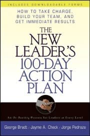 Cover von The New Leader's 100-Day Action Plan