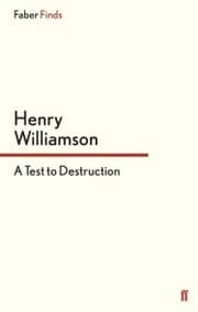 Cover von A Test to Destruction
