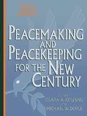Cover von Peacemaking and Peacekeeping for the New Century