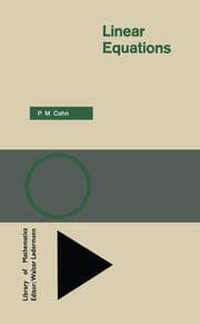 Cover von Linear Equations