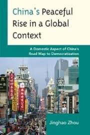 Cover von China's Peaceful Rise in a Global Context