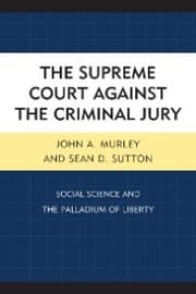 Cover von The Supreme Court against the Criminal Jury