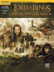 Cover von The Lord of the Rings Instrumental Solos for Strings: Violin (with Piano Accompaniment)
