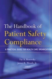 Cover von The Handbook of Patient Safety Compliance