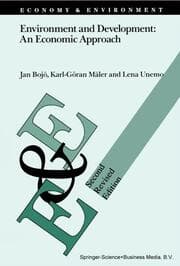 Cover von Environment and Development: An Economic Approach