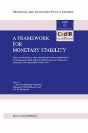 Cover von A Framework for Monetary Stability