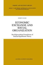 Cover von Economic Exchange and Social Organization
