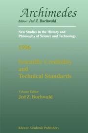 Cover von Scientific Credibility and Technical Standards