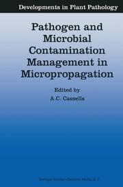 Cover von Pathogen and Microbial Contamination Management in Micropropagation