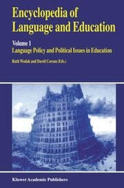 Cover von Encyclopedia of Language and Education 1