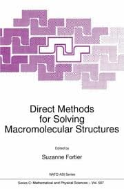 Cover von Direct Methods for Solving Macromolecular Structures